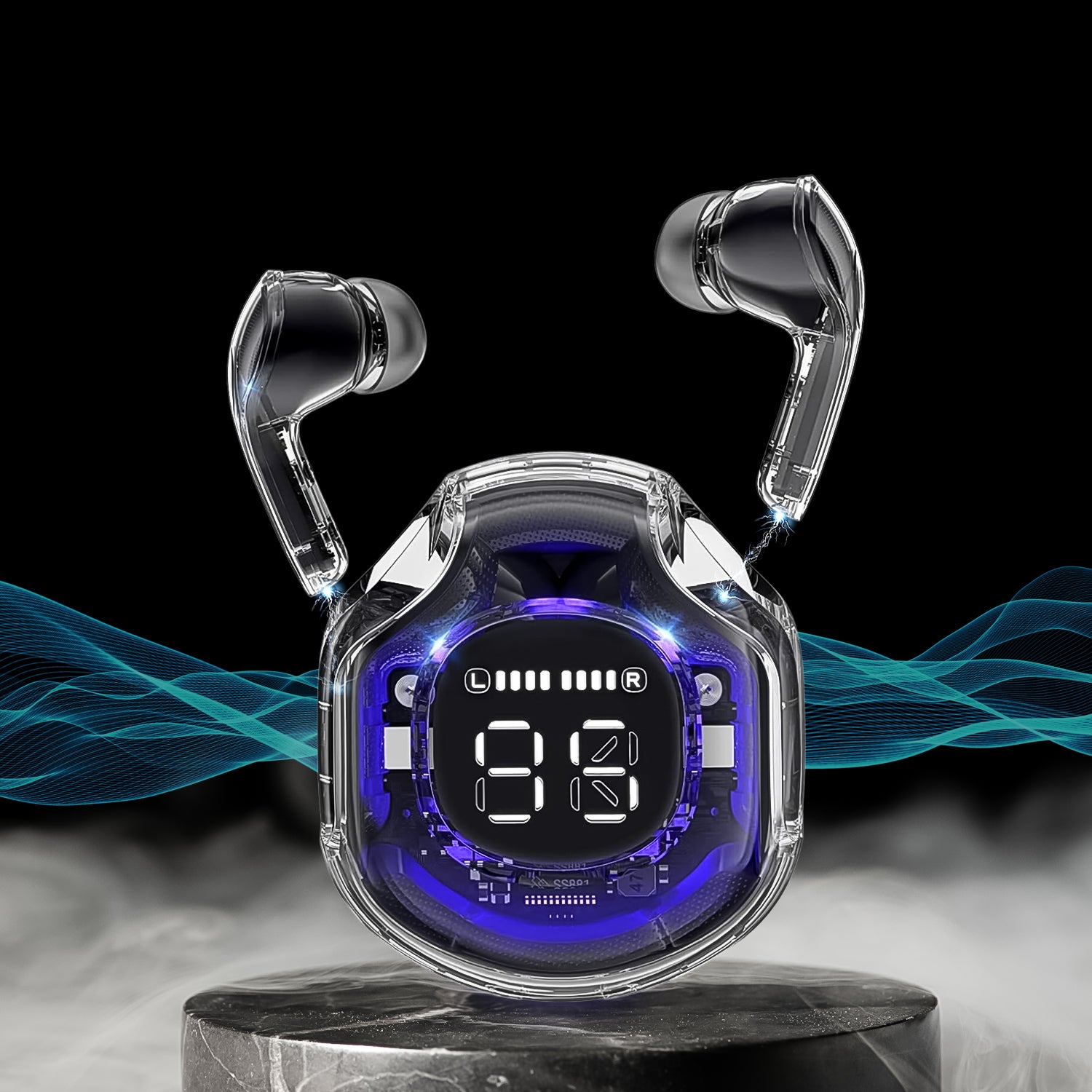 Wireless Bluetooth 5.3 In-ear With Microphones 200mah Battery (1 Pc) Wireless Bluetooth 5.3 In-ear With Microphones 200mah Battery (1 Pc)